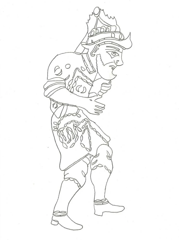 Karagöz ve Hacivat Boyama