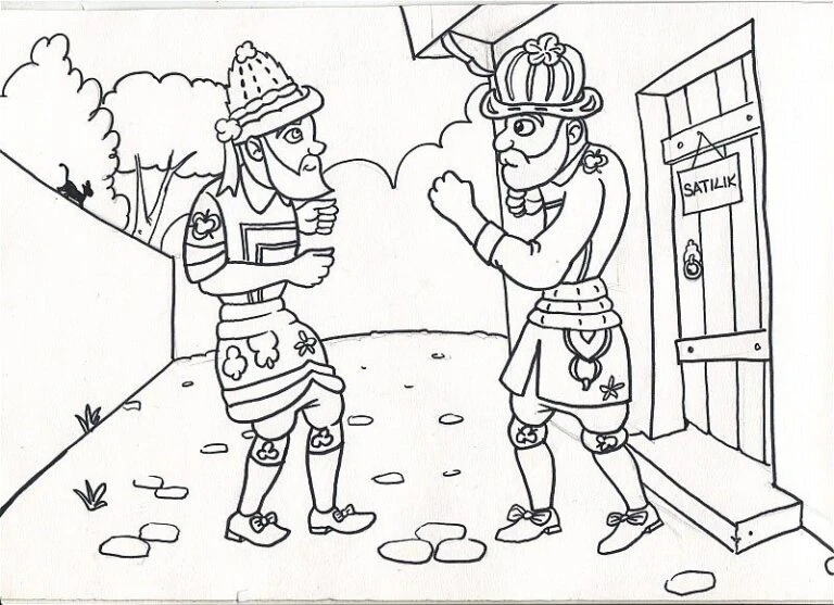 Karagöz ve Hacivat Boyama