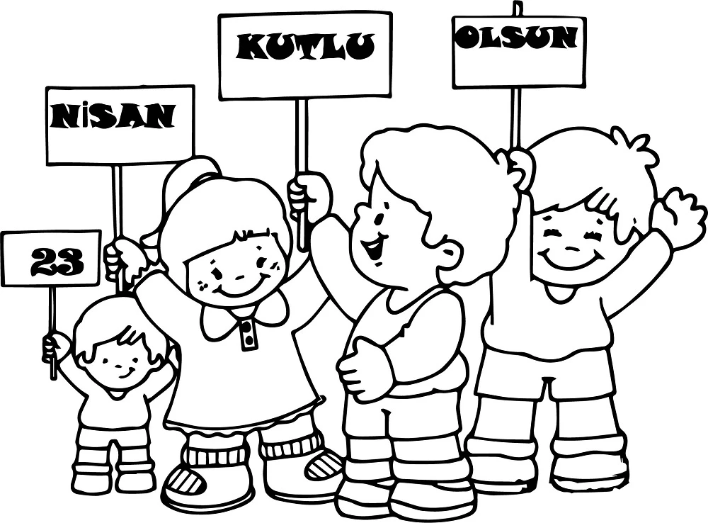 29 Ekim Cumhuriyet Bayramı boyama sayfası – okul öncesi, evde etkinlik