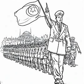 10 Kasım Atatürk'ü Anma Günü Boyama