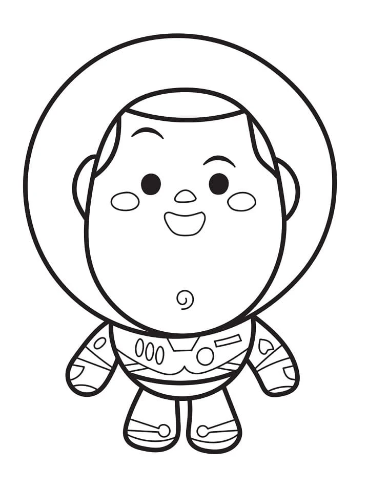 Buzz Lightyear boyama sayfası – eğlenceli etkinlik, el becerilerini geliştirir