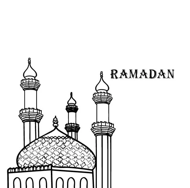 Hoşgeldin Ramazan Boyama