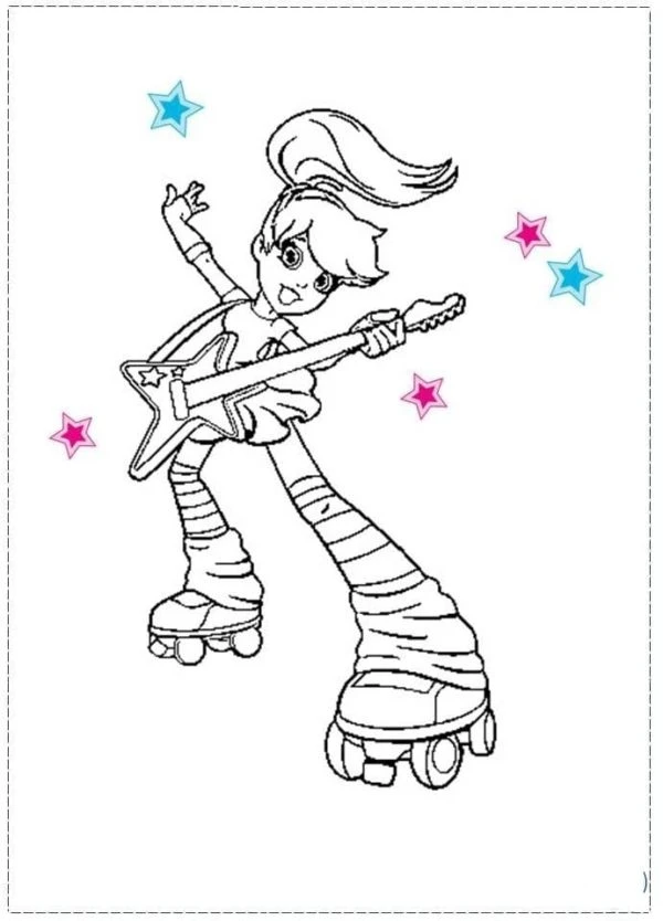 Polly Pocket Boyama