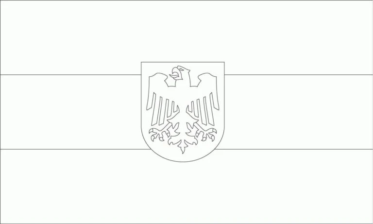 Almanya boyama sayfası – renkli çizimler, okul öncesi