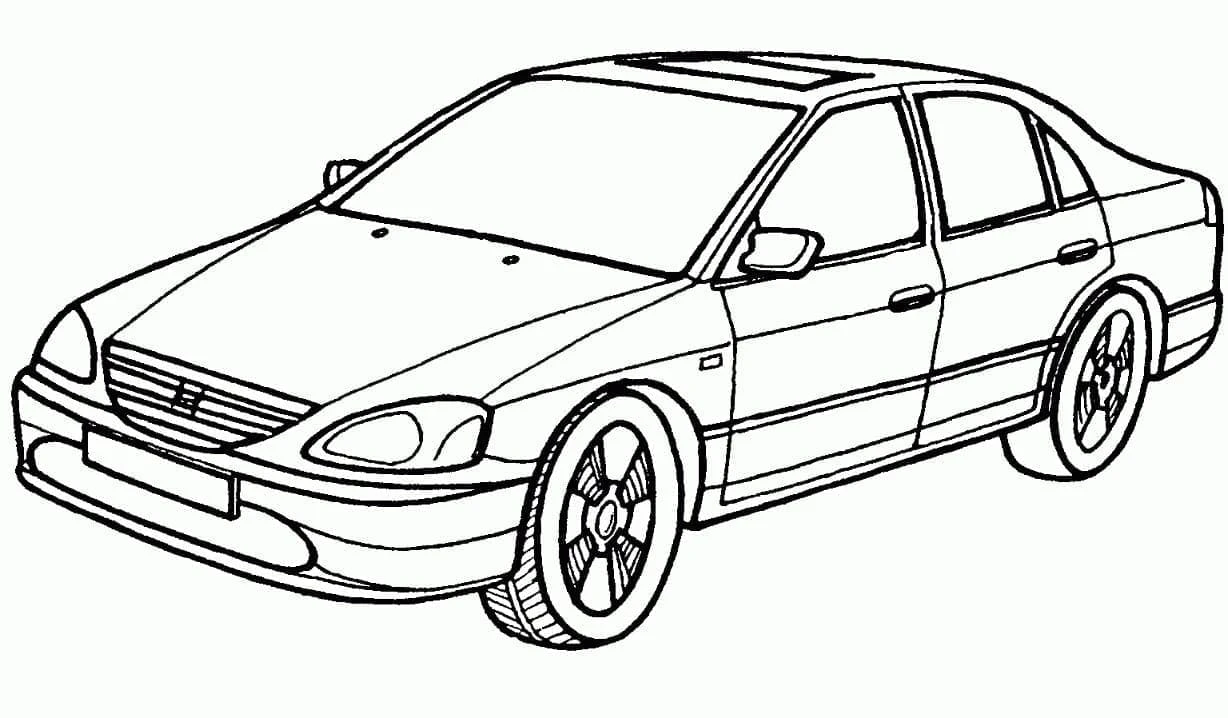 Honda boyama sayfası – evde etkinlik, ücretsiz yazdır