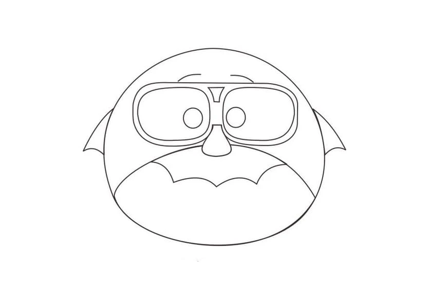 Tsum Tsum boyama sayfası – PDF indir, sevimli karakter