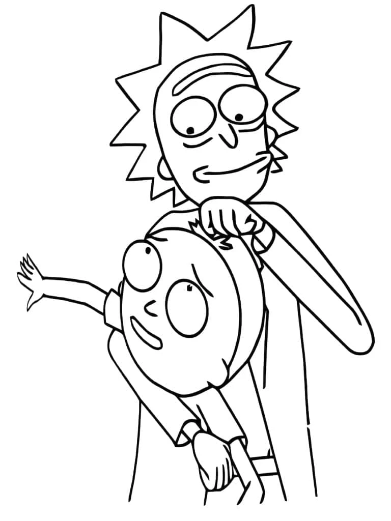 Rick And Morty Boyama