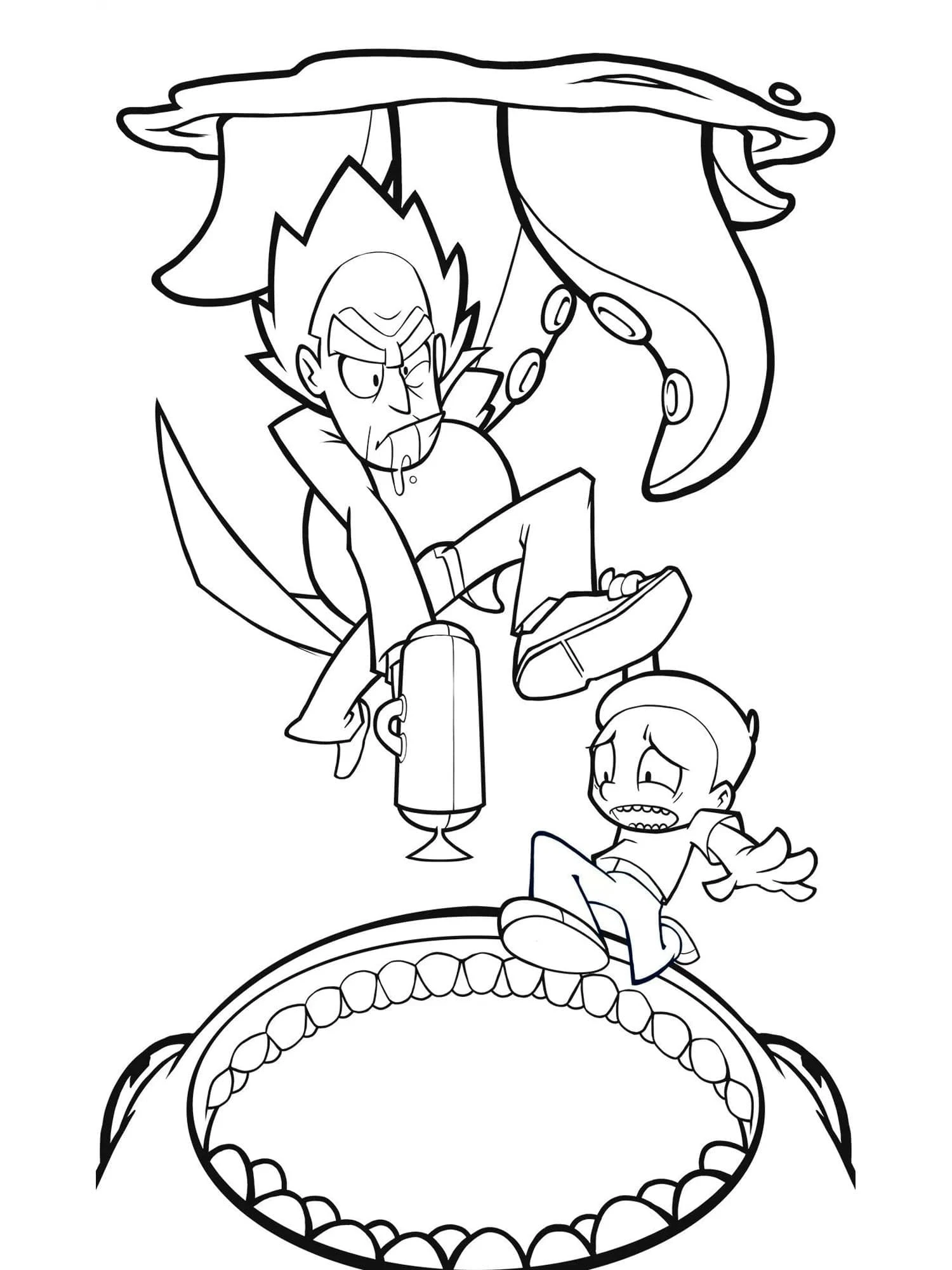 Rick And Morty Boyama