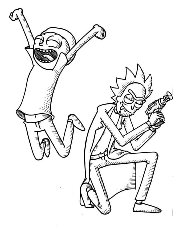 Rick And Morty Boyama