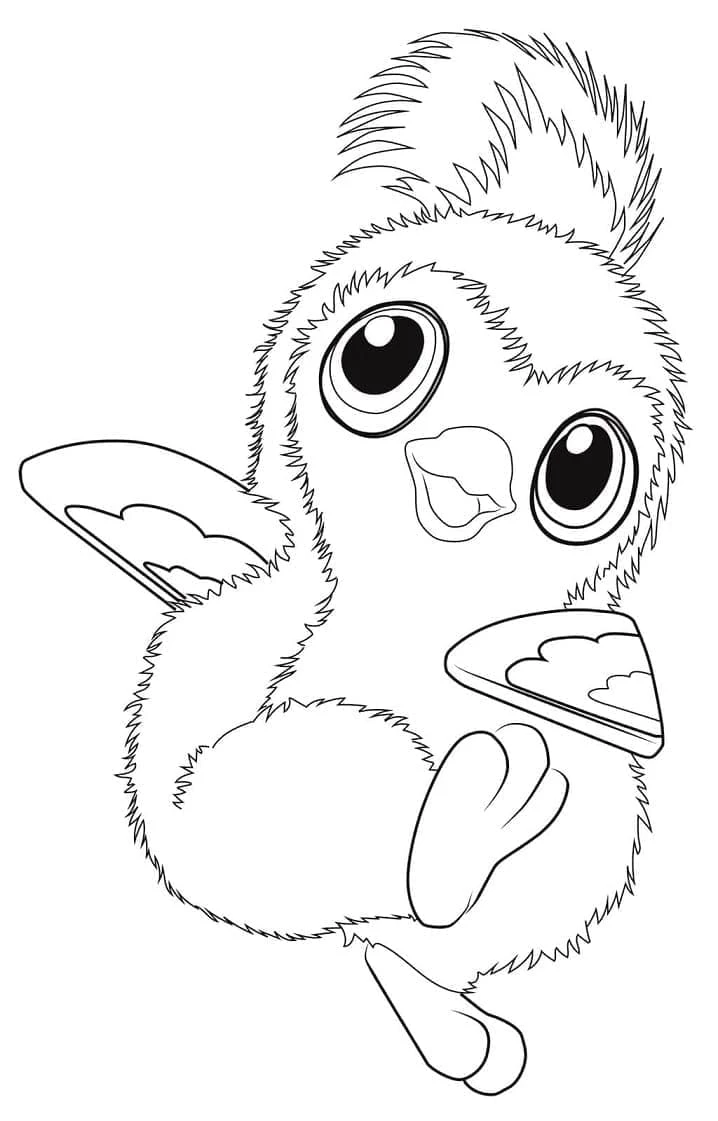 Hatchimals boyama sayfası – yaratıcılık, eğlenceli etkinlik