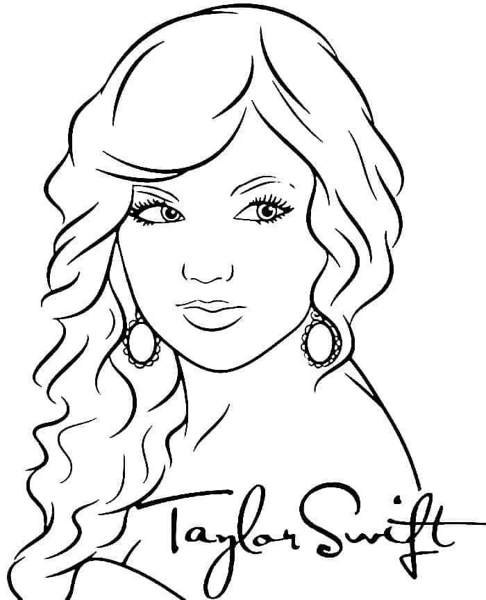Taylor Swift boyama sayfası #6 – ekran süresine alternatif, çocuklarla kaliteli zaman