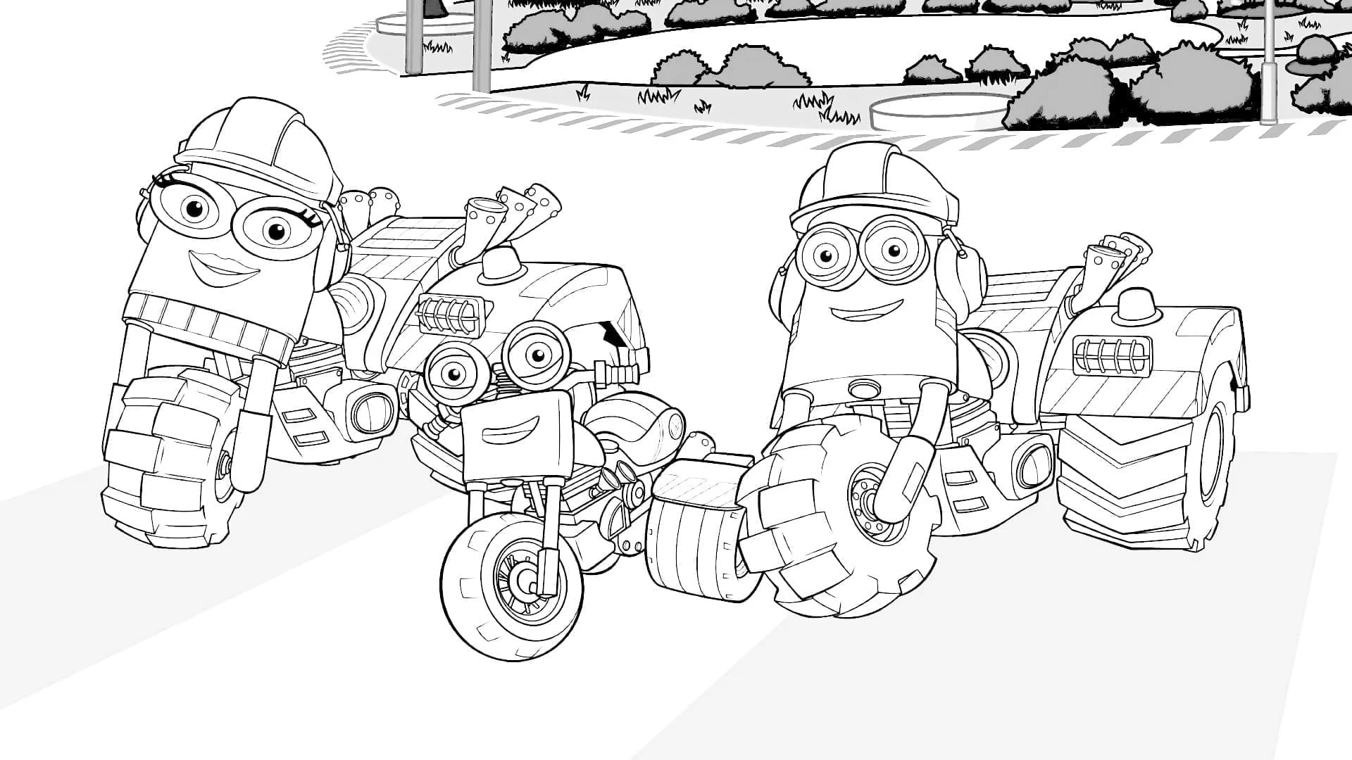 Ricky Zoom boyama sayfası – PDF indir, sevimli karakter