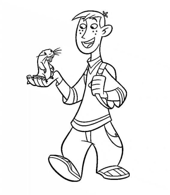 Kim Possible boyama sayfası – evde etkinlik, ücretsiz yazdır