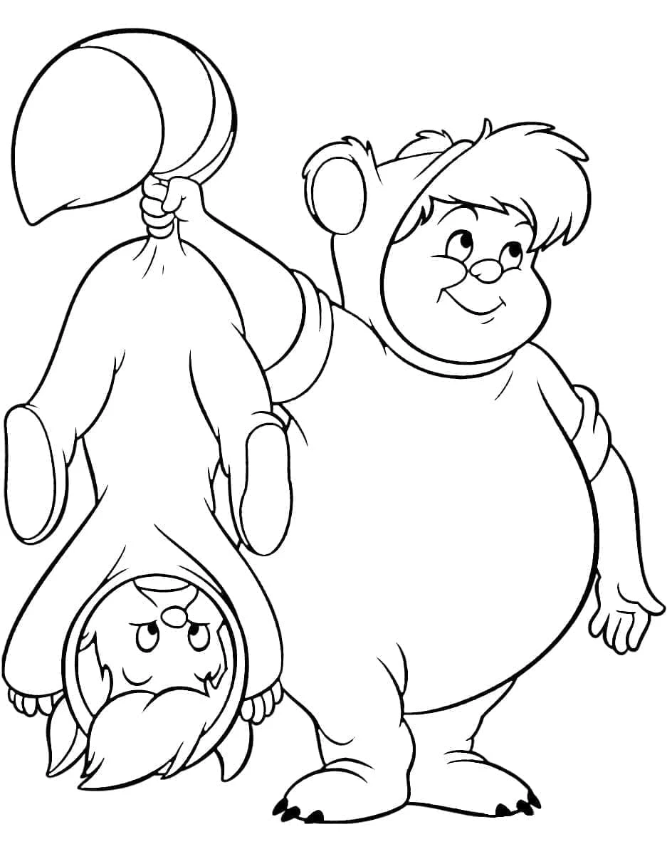 Peter Pan boyama sayfası – ücretsiz yazdır, boyama etkinliği