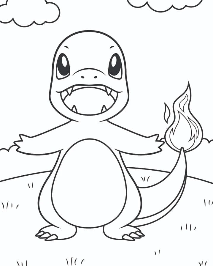 Charmander Boyama