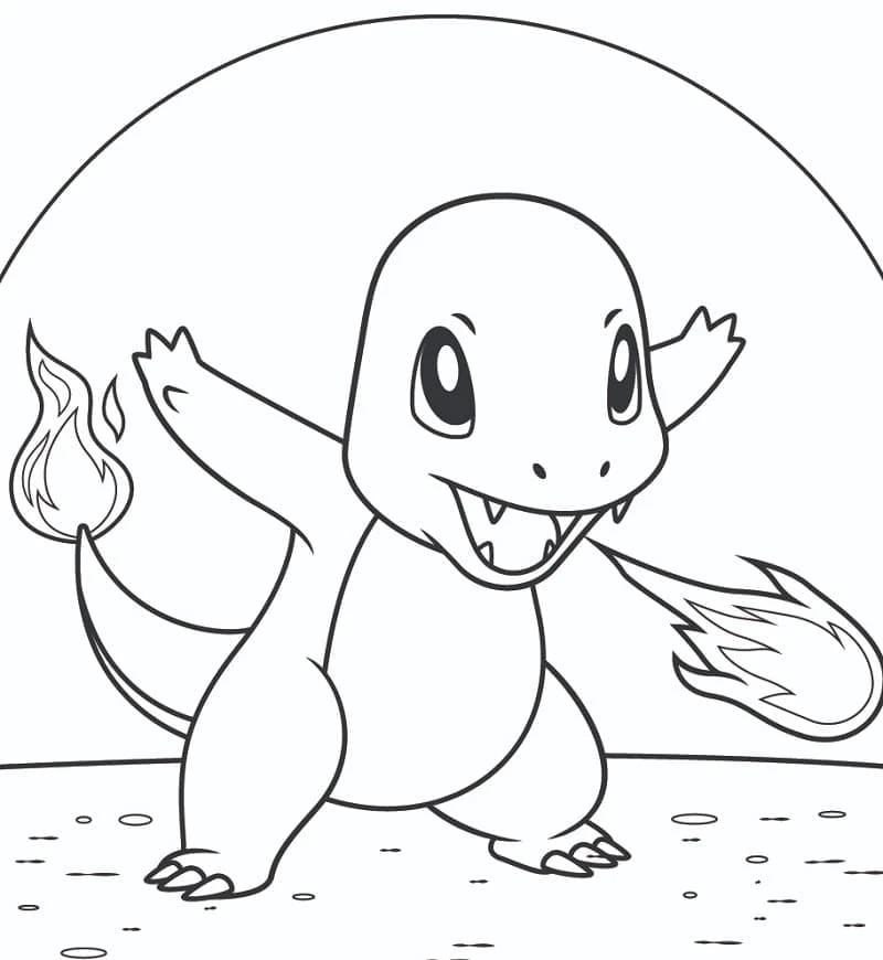 Charmander Boyama