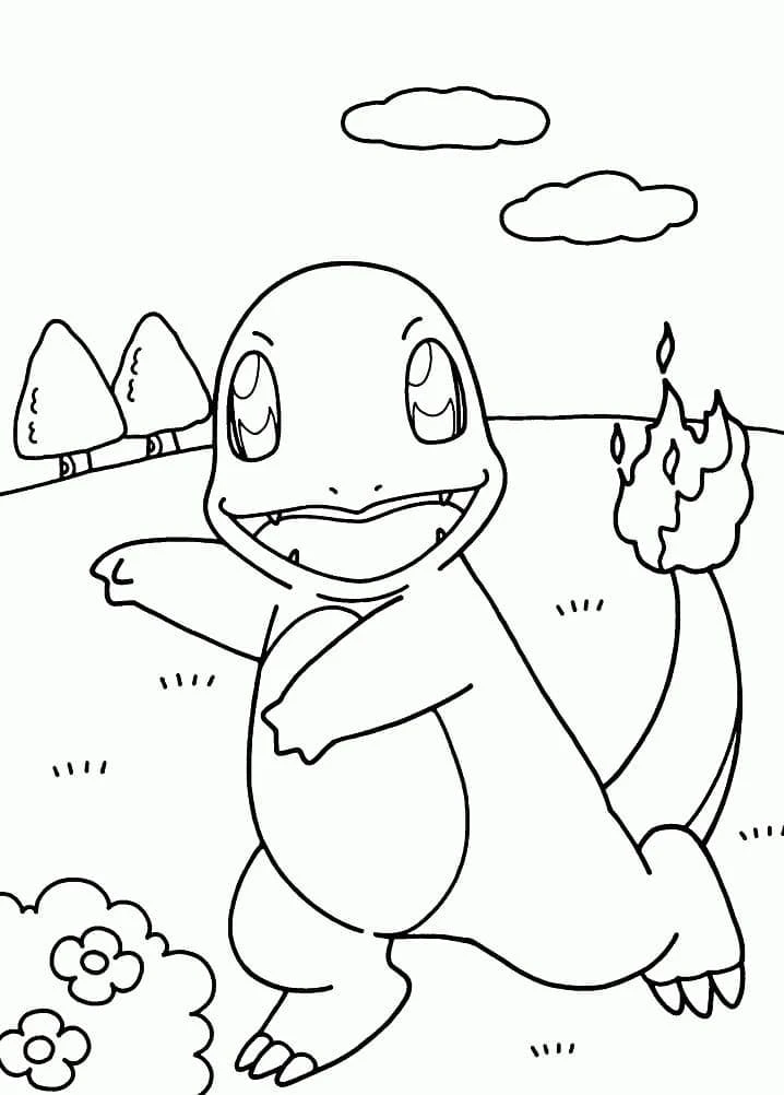 Charmander Boyama