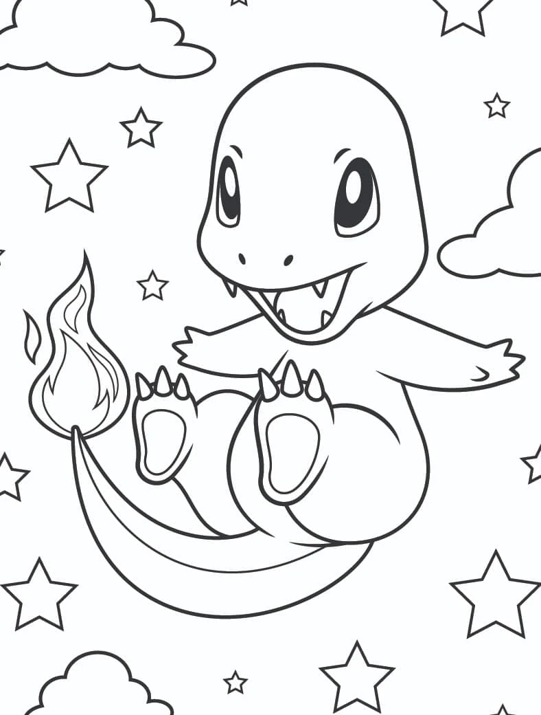 Charmander Boyama