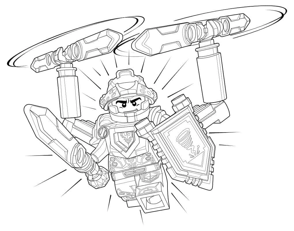 Lego Nexo Knights Boyama