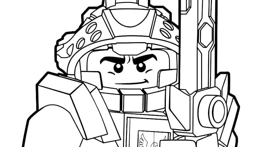 Lego Nexo Knights boyama sayfası #89 – eğlenceli öğrenme deneyimi, okul öncesi