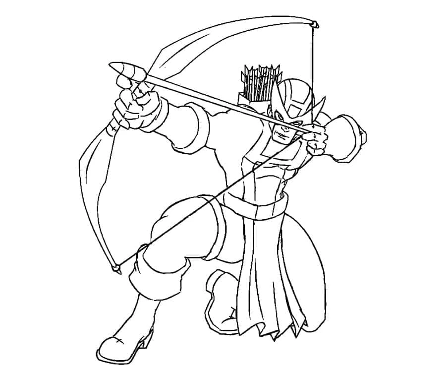Hawkeye Boyama
