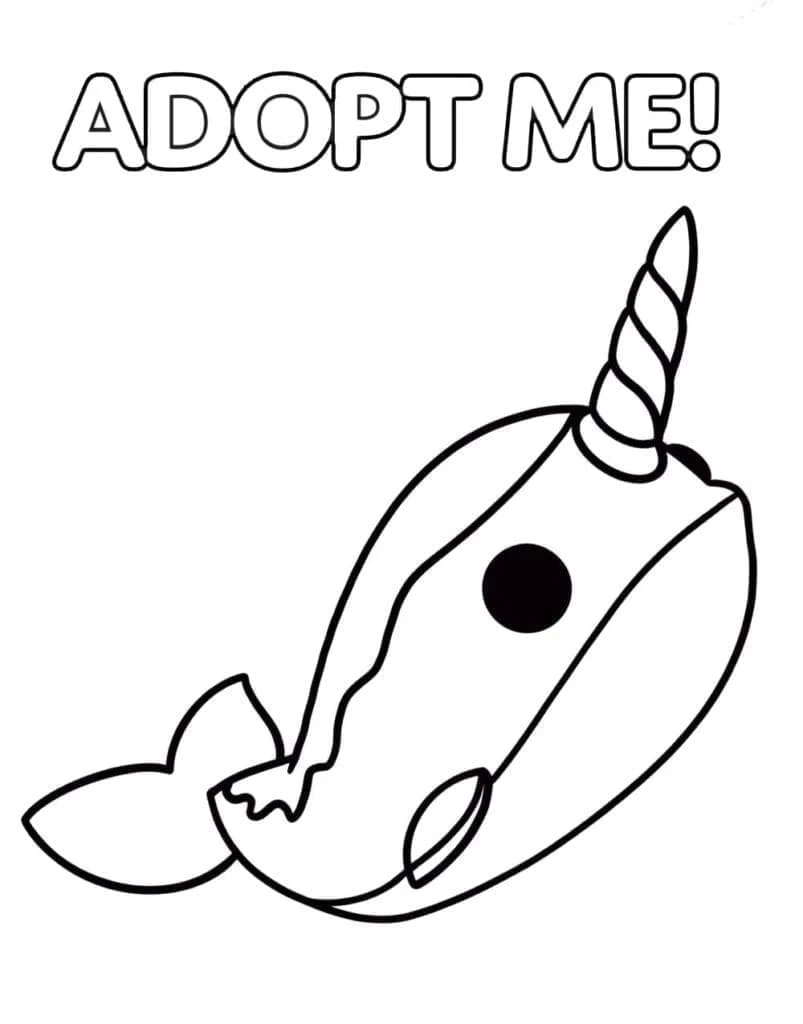 Adopt Me boyama sayfası – ücretsiz yazdır, boyama etkinliği