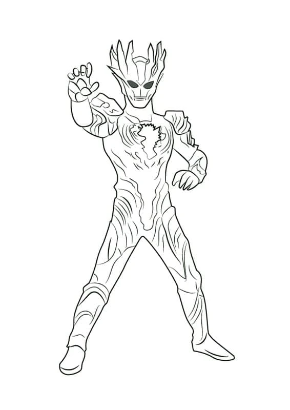 Ultraman boyama sayfası #37 – sanatsal çalışma, aile ile vakit geçirme