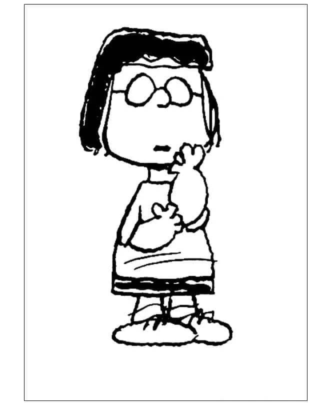Snoopy boyama sayfası #20 – çocuklar için, çizgi film temalı