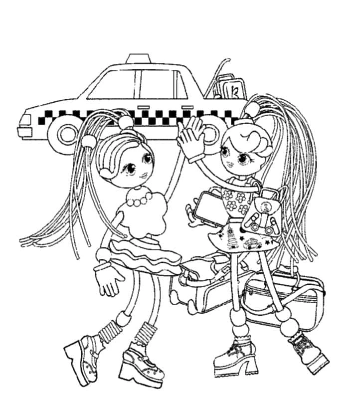 Betty Spaghetty boyama sayfası – boyama etkinliği, çocuk aktivitesi
