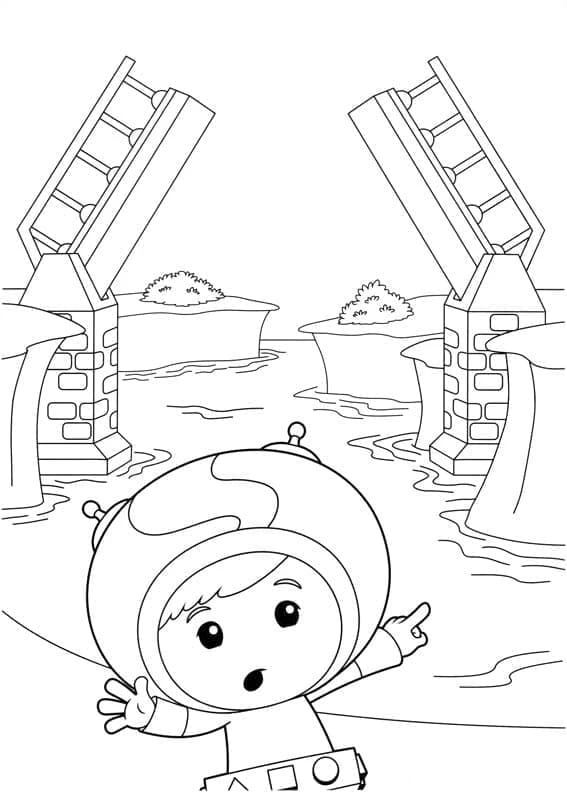 Team Umizoomi Boyama