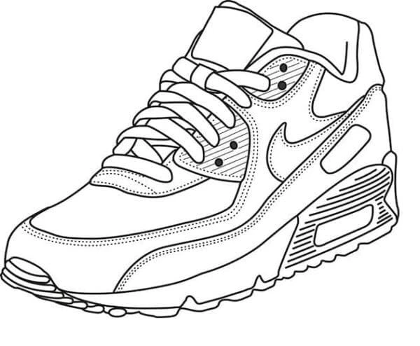 Nike boyama sayfası – ücretsiz yazdır, boyama etkinliği