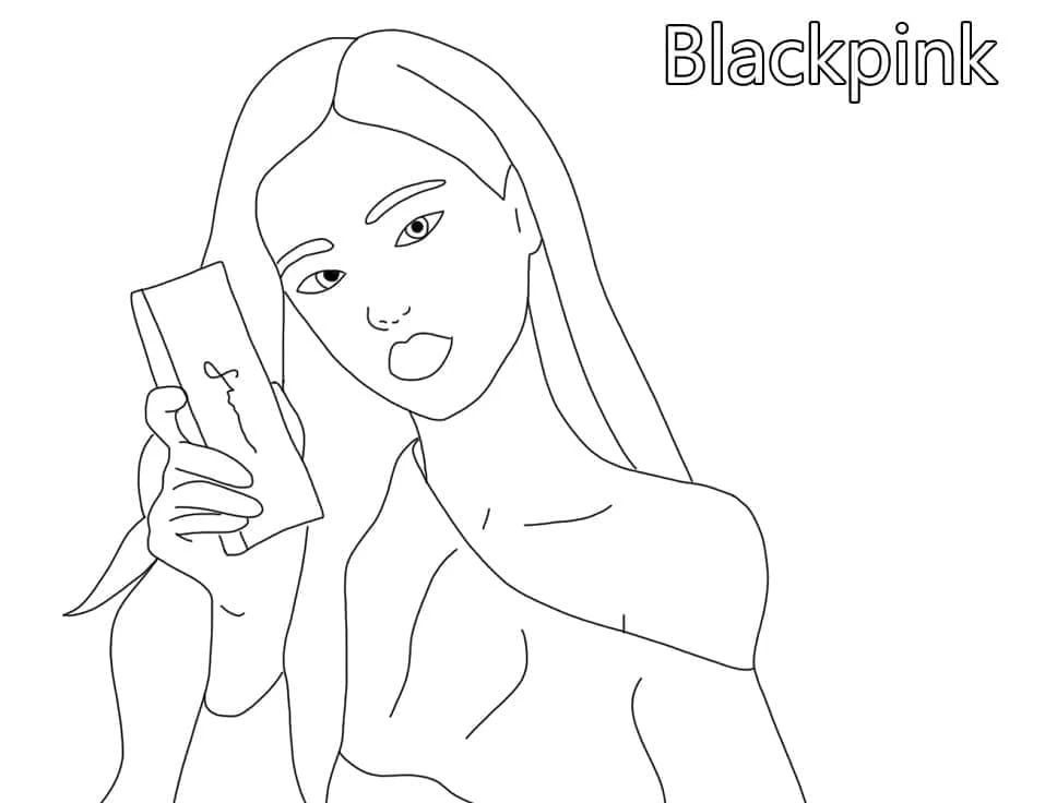 Blackpink boyama sayfası – yaratıcılığı geliştirir, keyifli zaman