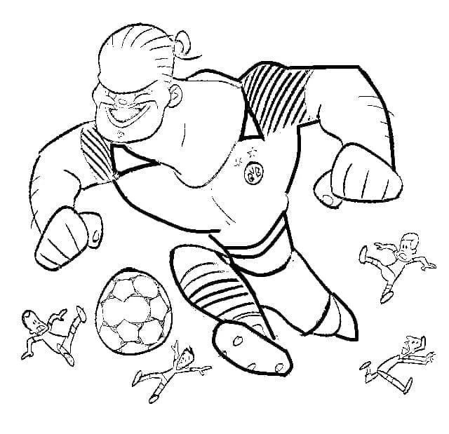 Erling Haaland boyama sayfası – renkli çizimler, okul öncesi
