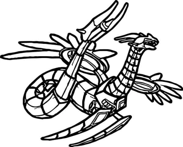 Bakugan boyama sayfası – çocuk aktivitesi, PDF indir