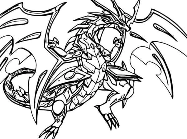 Bakugan boyama sayfası – PDF indir, sevimli karakter