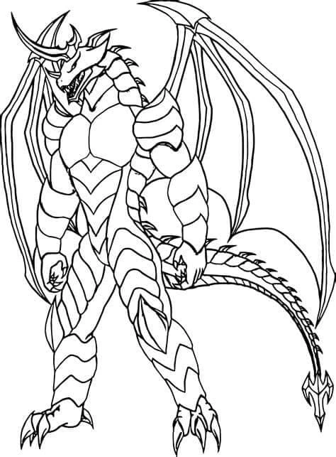 Bakugan boyama sayfası – kolay boyama, eğitici aktivite