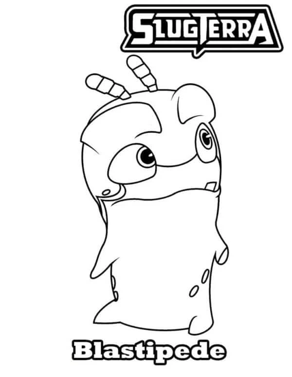 Slugterra boyama sayfası – keyifli zaman, renkli çizimler