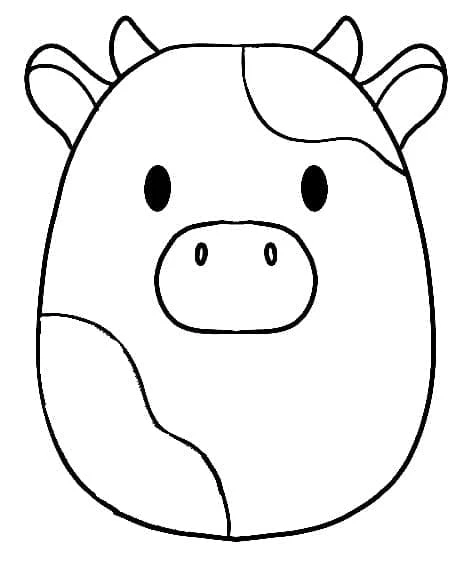 Squishmallow boyama sayfası – evde etkinlik, ücretsiz yazdır