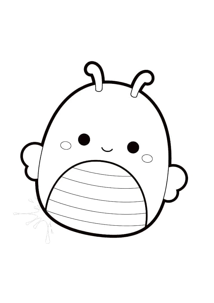 Squishmallow boyama sayfası – ücretsiz yazdır, boyama etkinliği