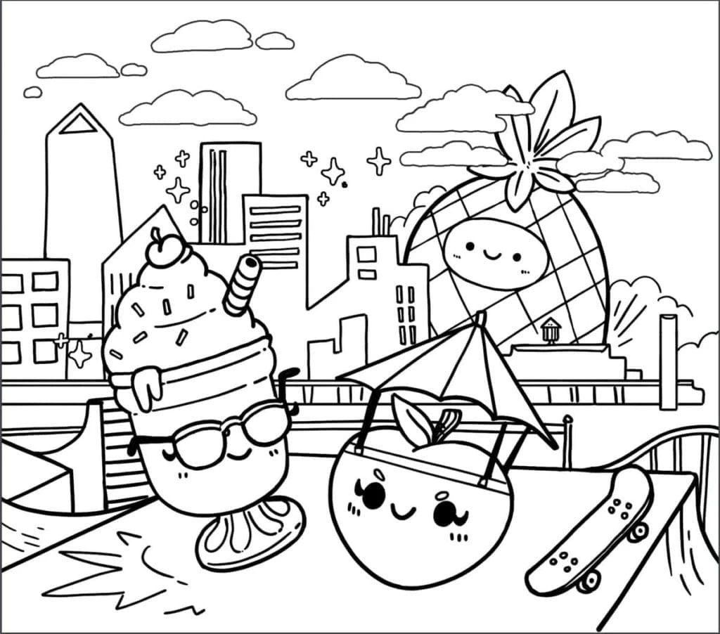 Squishmallow boyama sayfası – PDF indir, sevimli karakter