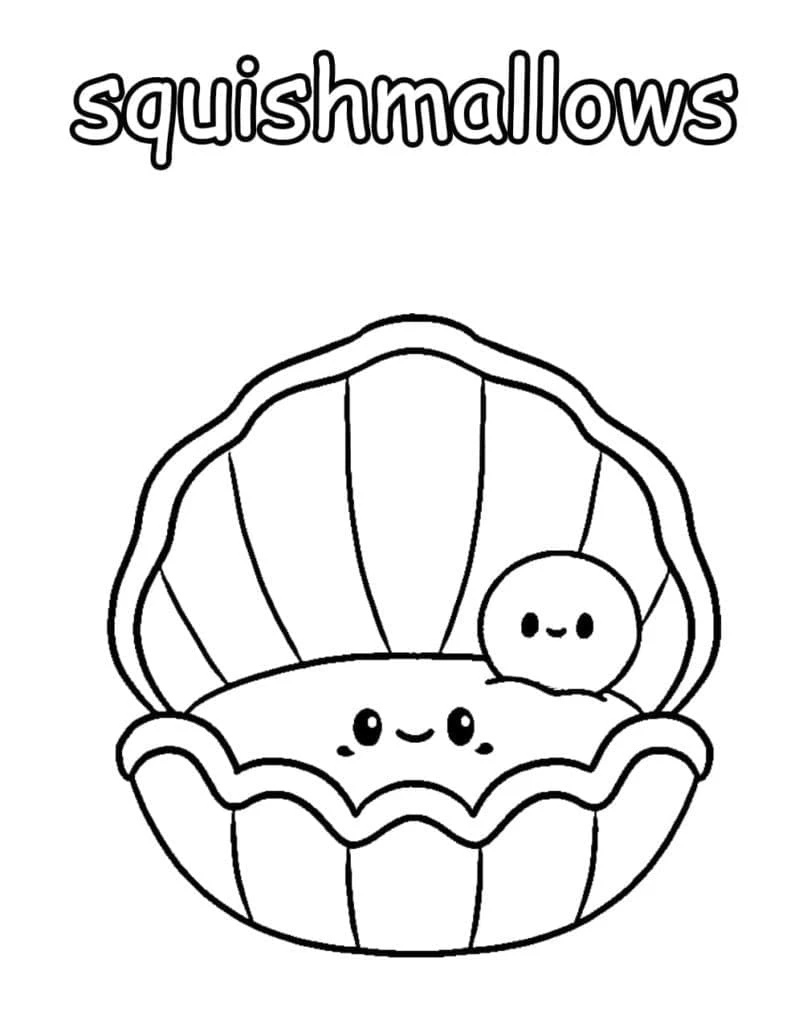 Squishmallow boyama sayfası – yaratıcılık, eğlenceli etkinlik