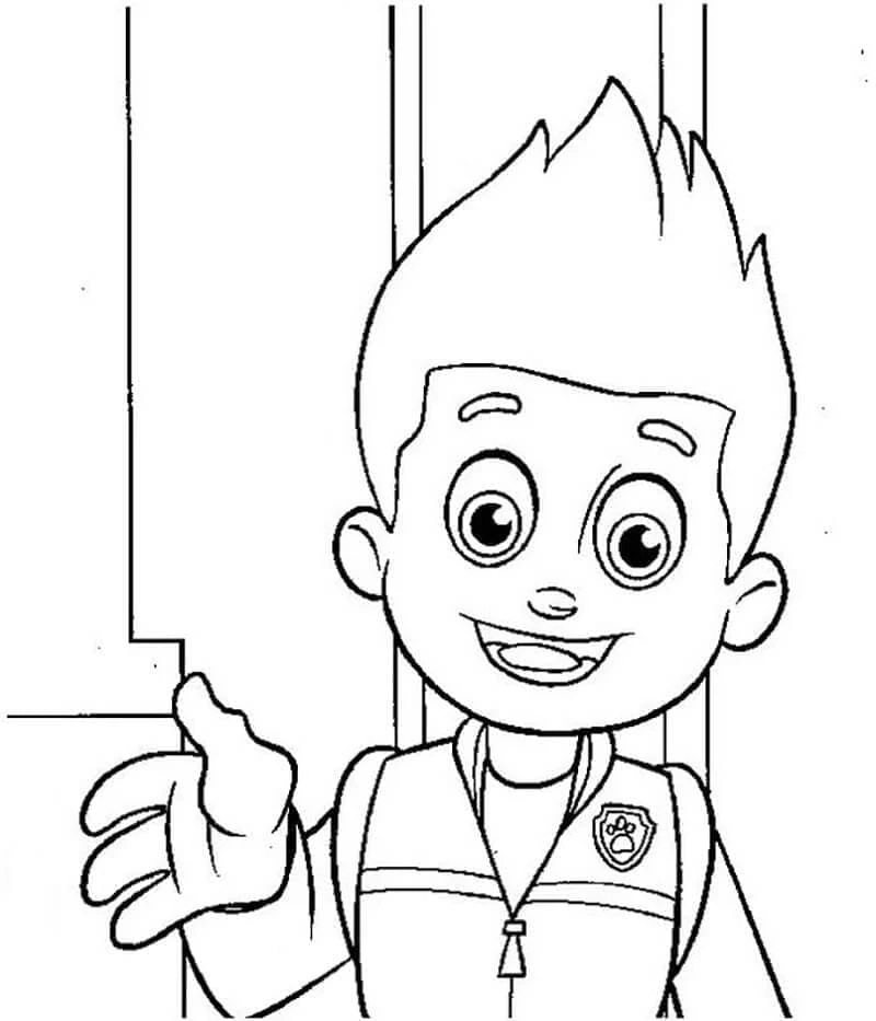 Ryder Paw Patrol boyama sayfası – ücretsiz yazdır, boyama etkinliği