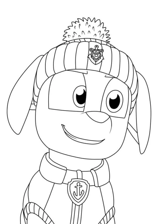 Zuma Paw Patrol boyama sayfası – eğitici aktivite, yaratıcılık