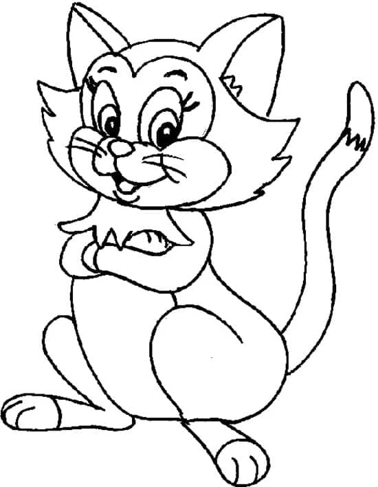Kedi Yavrusu Boyama