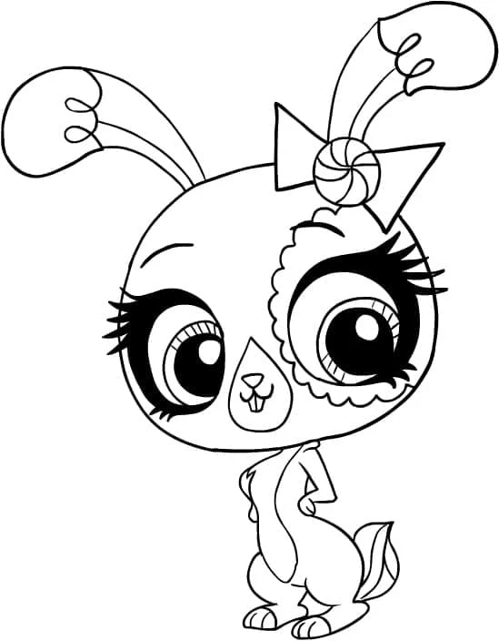Littlest Pet Shop boyama sayfası – ücretsiz yazdır, boyama etkinliği
