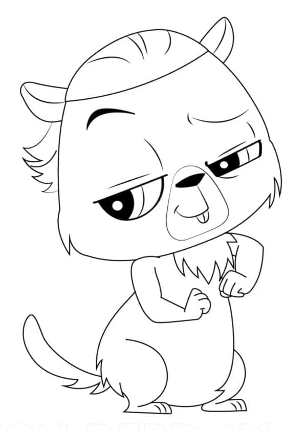 Littlest Pet Shop boyama sayfası – yaratıcılık, eğlenceli etkinlik