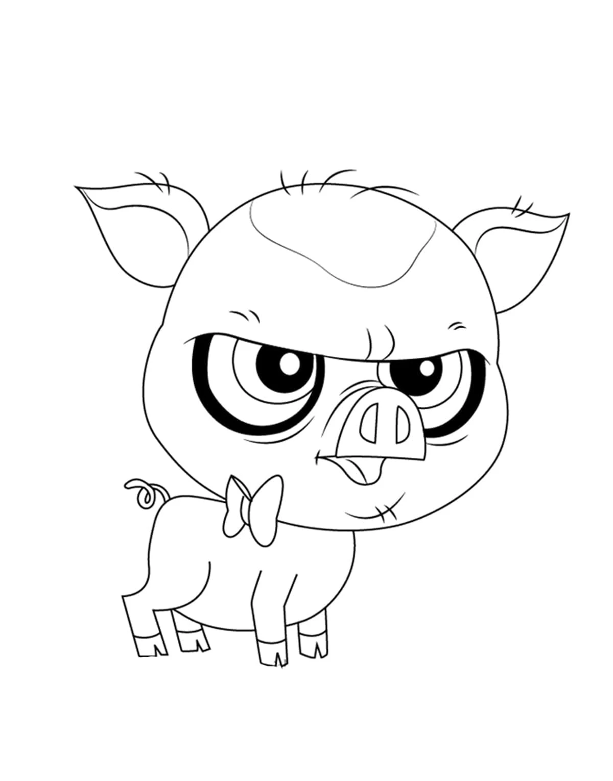Littlest Pet Shop boyama sayfası – kolay boyama, eğitici aktivite