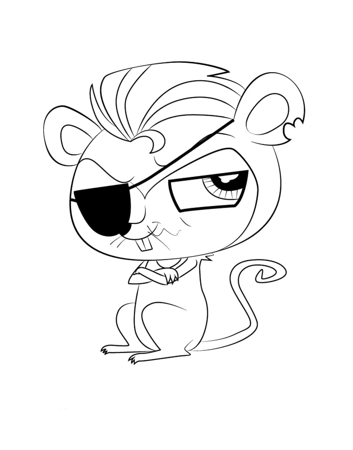 Littlest Pet Shop boyama sayfası – eğitici aktivite, yaratıcılık
