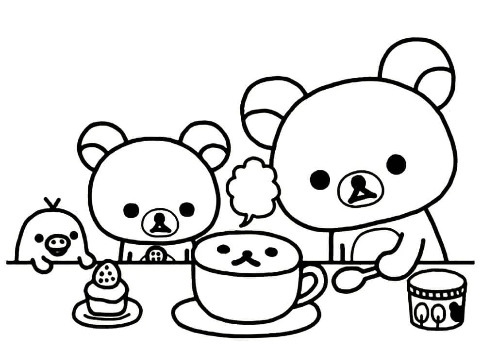 Rilakkuma Boyama