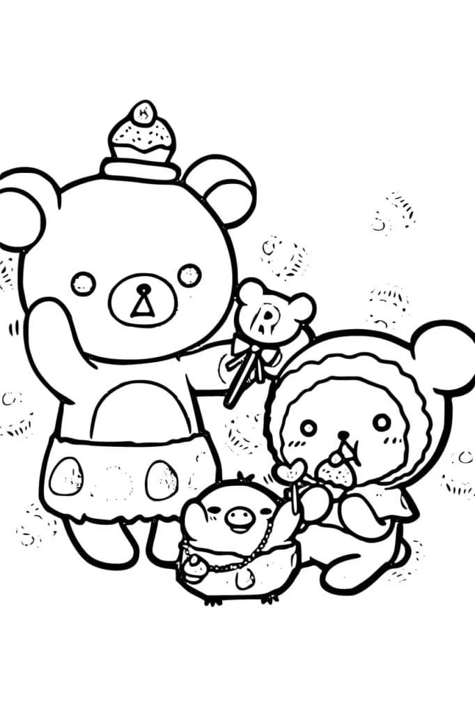Rilakkuma Boyama